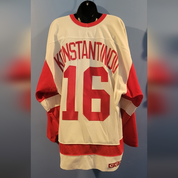 Detroit Red Wings CCM NHL XXL jersey large Vladimir Konstantinov - Picture 2 of 3